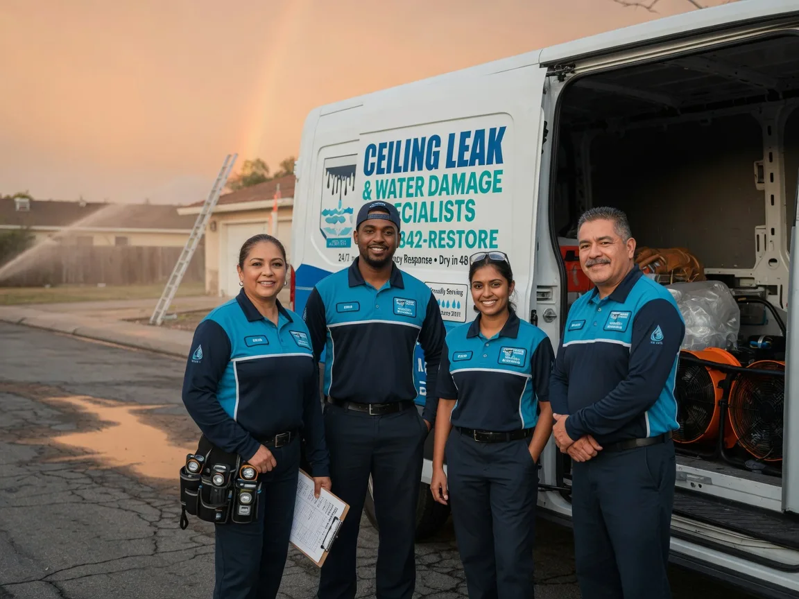 Ceiling Leak Cleanup company in Green Lake, WI